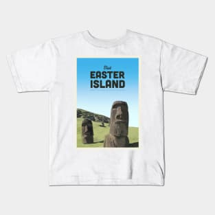 Visit Easter Island Kids T-Shirt